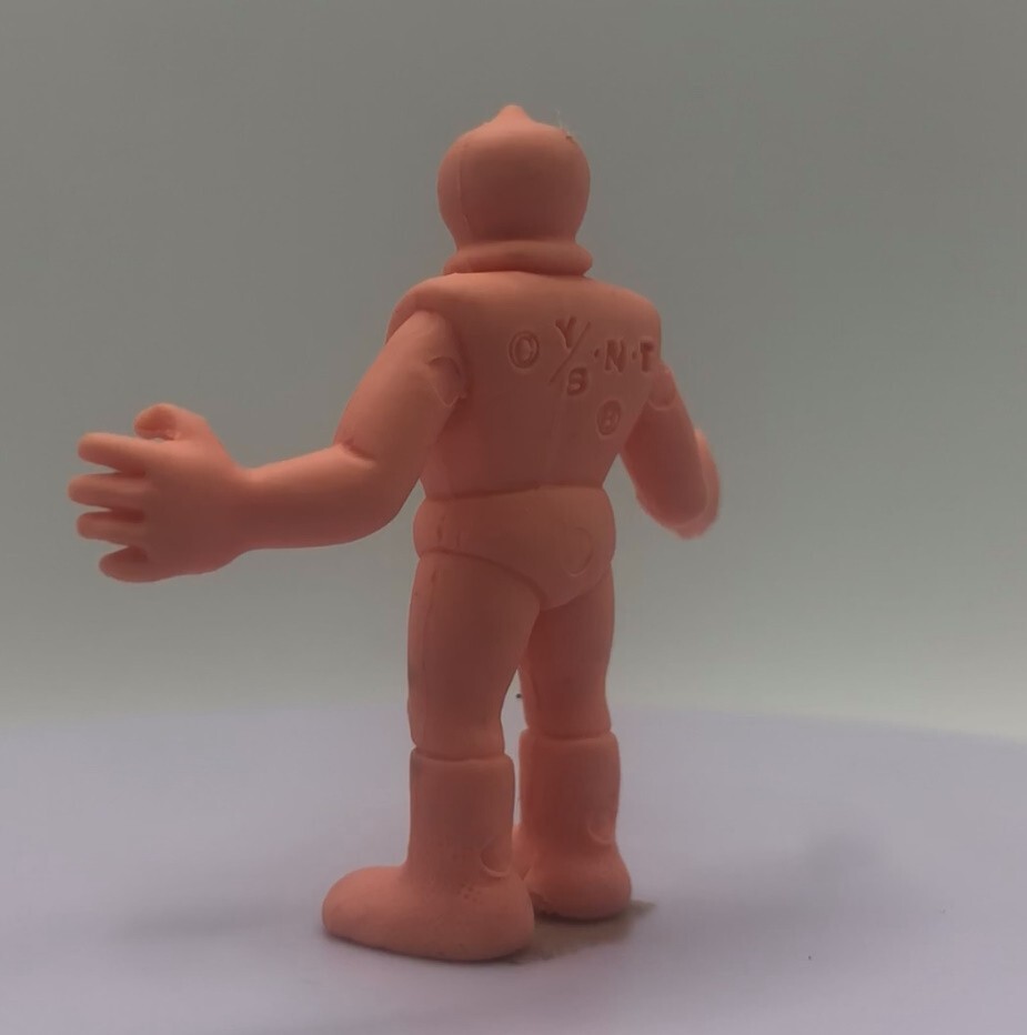 M.U.S.C.L.E. Kinnikuman keshi Copper Bellman Skin Figure Bandai Vintage Japan