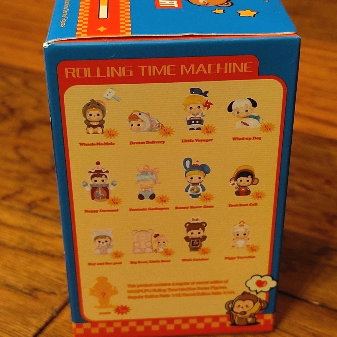 Authentic POP MART HACIPUPU Rolling Time Machine Series Blind Box Figure Sealed