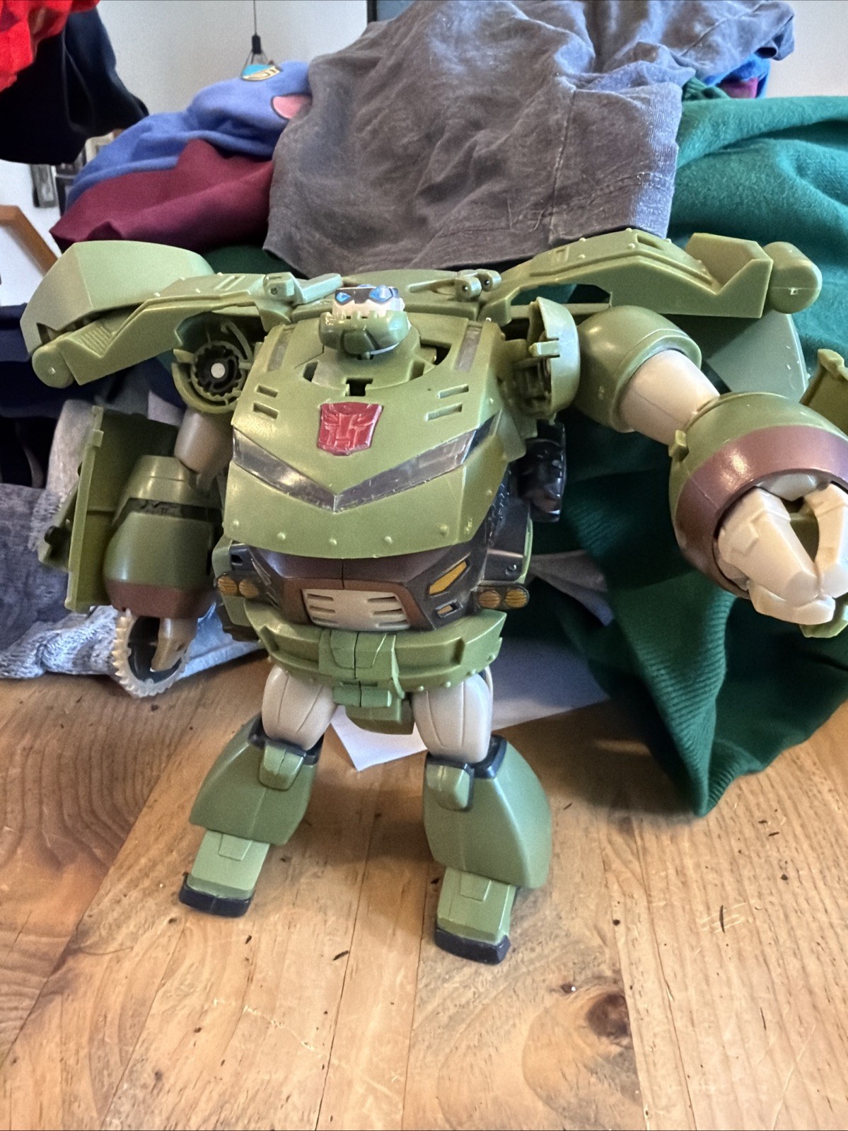 Transformers Animated Voyager Class Bulkhead 2007 Leader Class