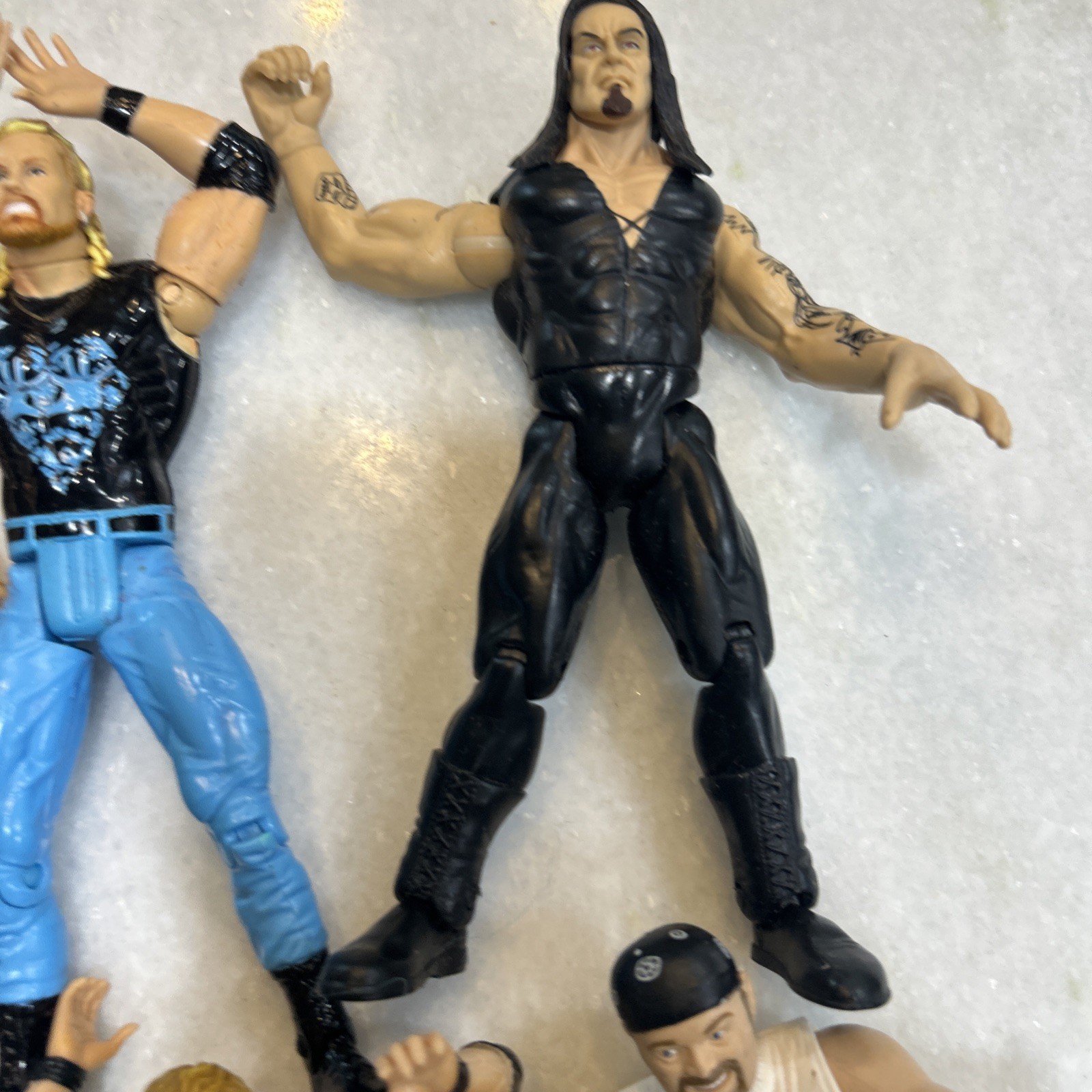 Lot Of 15 Wrestling Figures Mixed Different Years & Collections 90’s & More