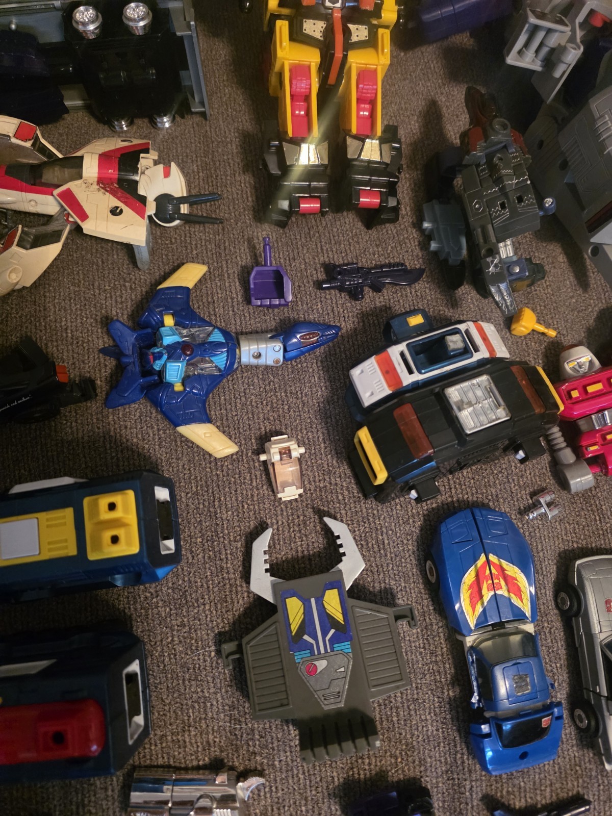 Vintage Transformers Lot Pieces And Weapons None Are Complete NO RETURNS