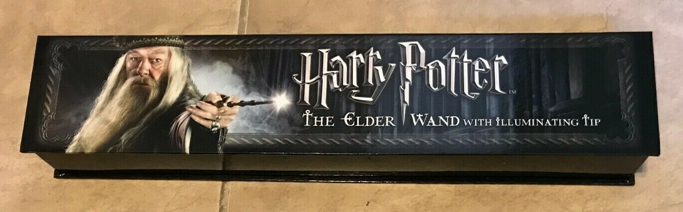 Noble Harry Potter Dumbledore Illuminating Light Up Tip Wand, 14&Prime; in Box w/ Tool