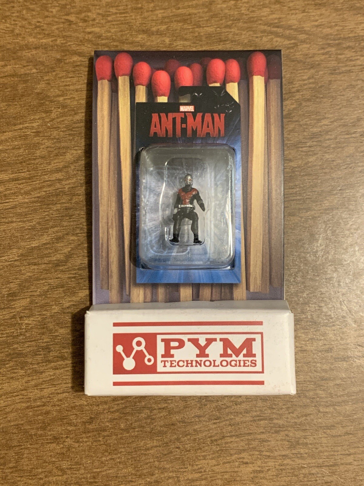 ANT-MAN PYM TECHNOLOGIES MATCHBOOK MARVEL FIGURE HASBRO 2015 SDCC Exclusive