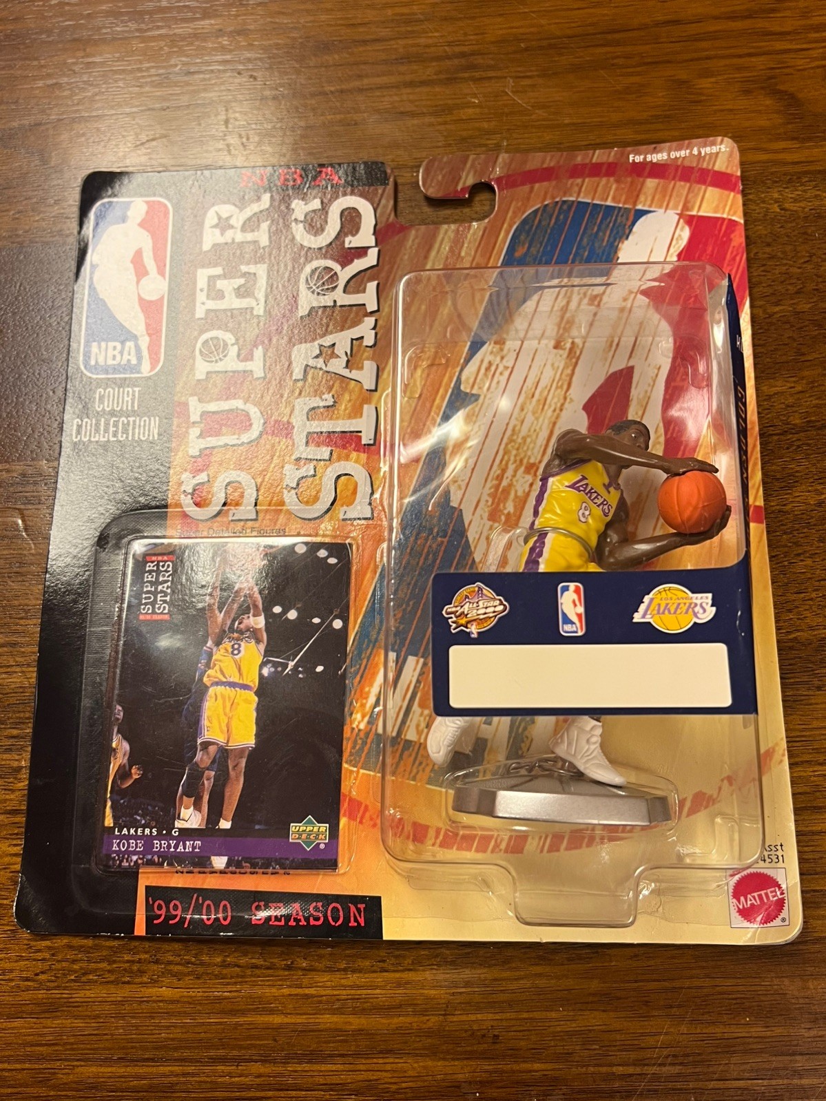 Kobe Bryant Starting Lineup SLU Figure 2000 NBA All Star Game Exclusive Variant