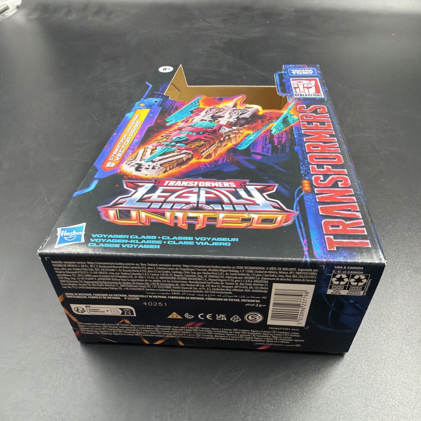 NEW Transformers Legacy United Cybertron Universe Voyager Class Vector Prime