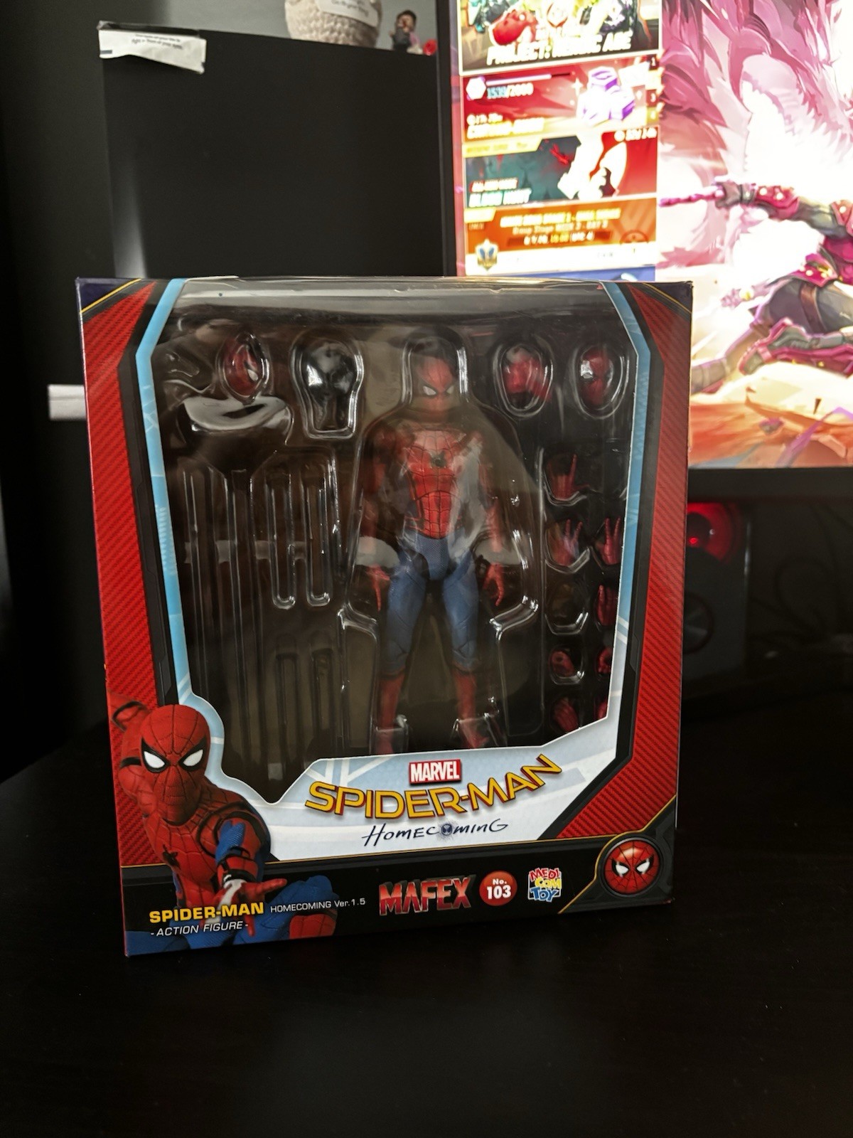 Medicom Toy MAFEX No.103 Spider-man (Homecoming Ver. 1.5) 150 mm Action Figure