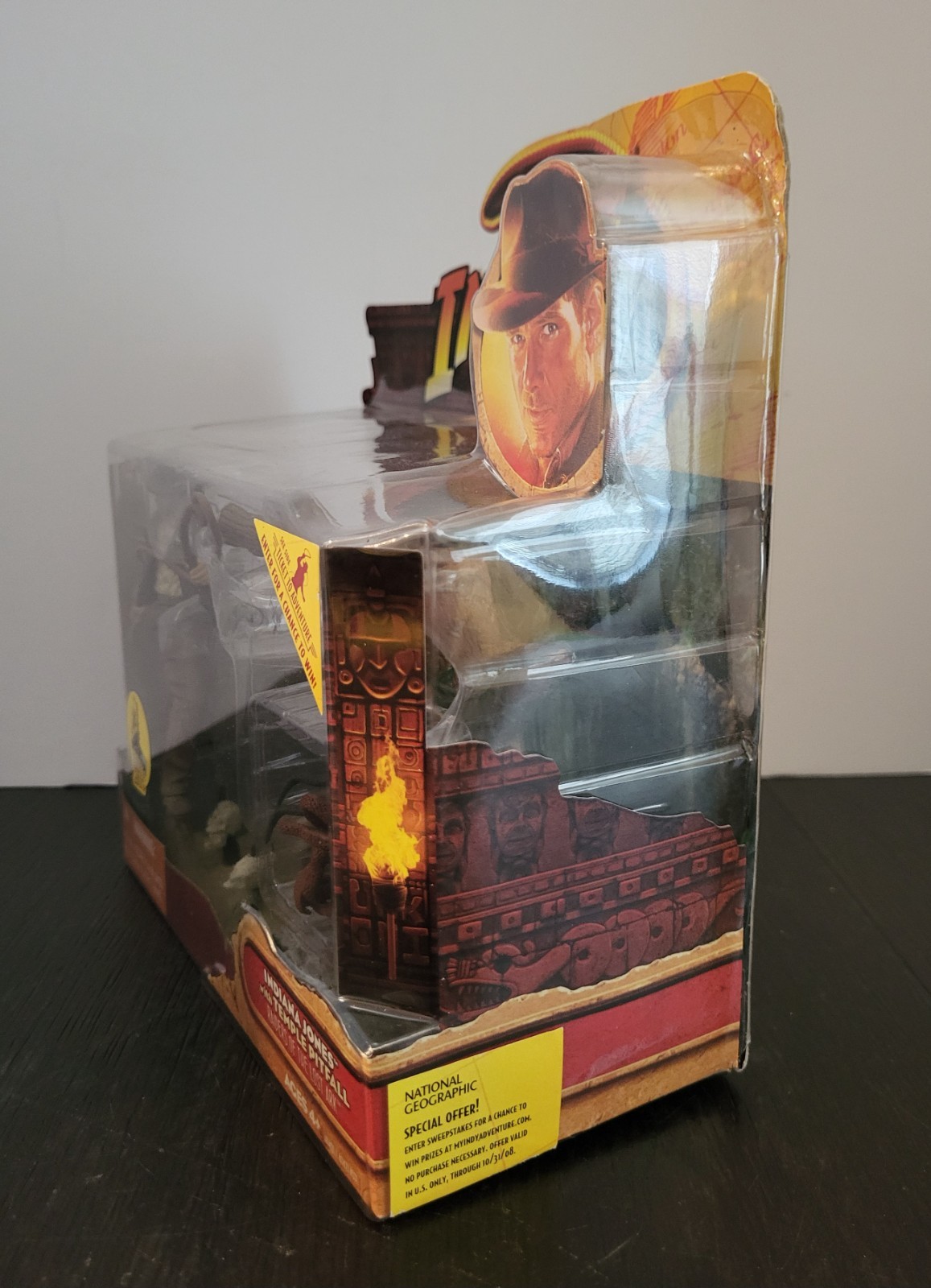 With Temple Pitfall 2008 3.75&Prime; INDIANA JONES Raiders of the Lost Ark MOC NEW