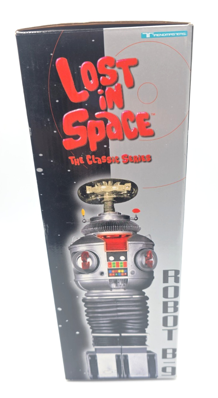 Lost In Space Trendmasters Robot B-9 Action Figure In Box 1997 Classic Read