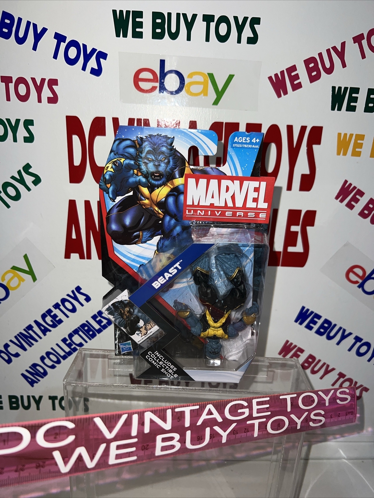 Marvel Universe 3.75 Beast Series 4 #010 Hasbro Upside Down Variant NIP