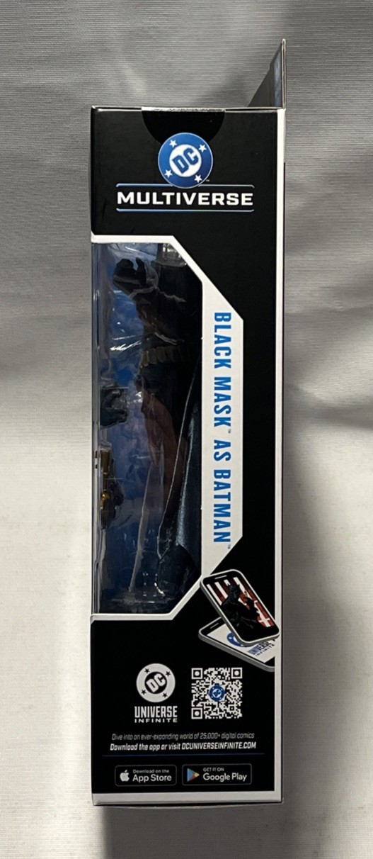 McFarlane DC Multiverse Black Mask as Batman (Beneath the Mask) 7&Prime; Action fig
