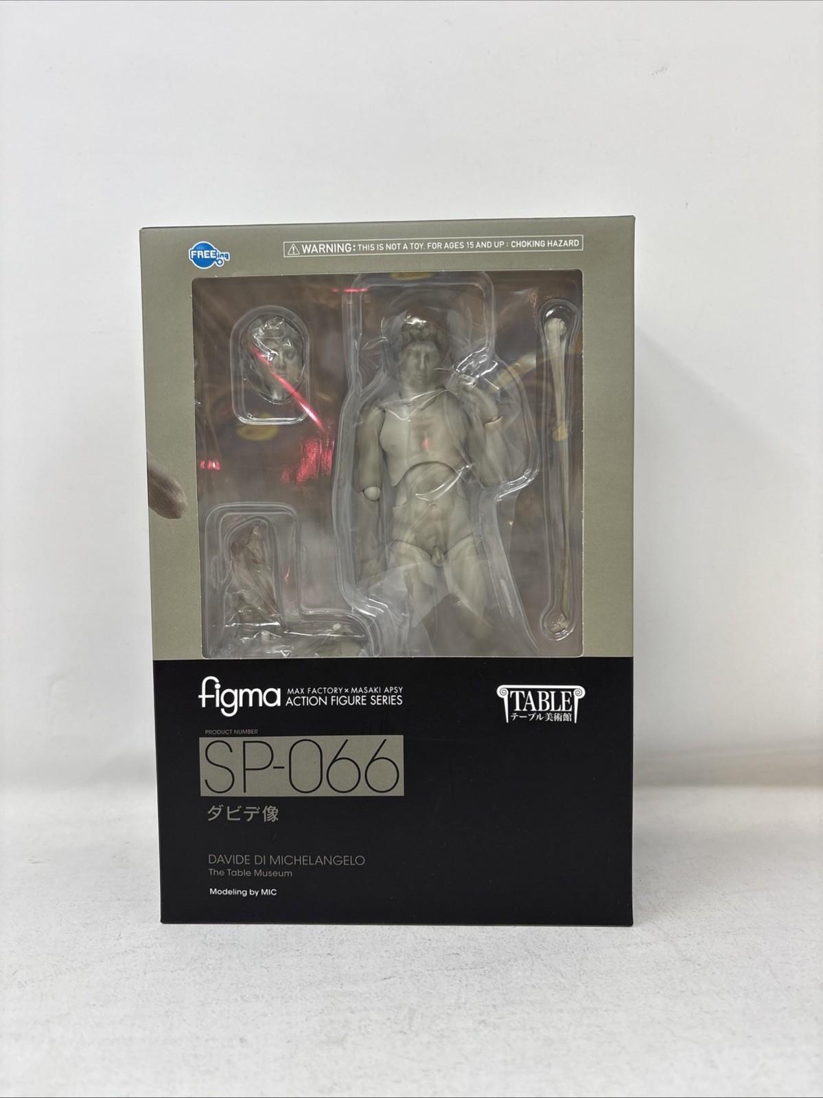 figma SP-066 The Table Museum Davide di Michelangelo Figure ABS&PVC 140mm NEW