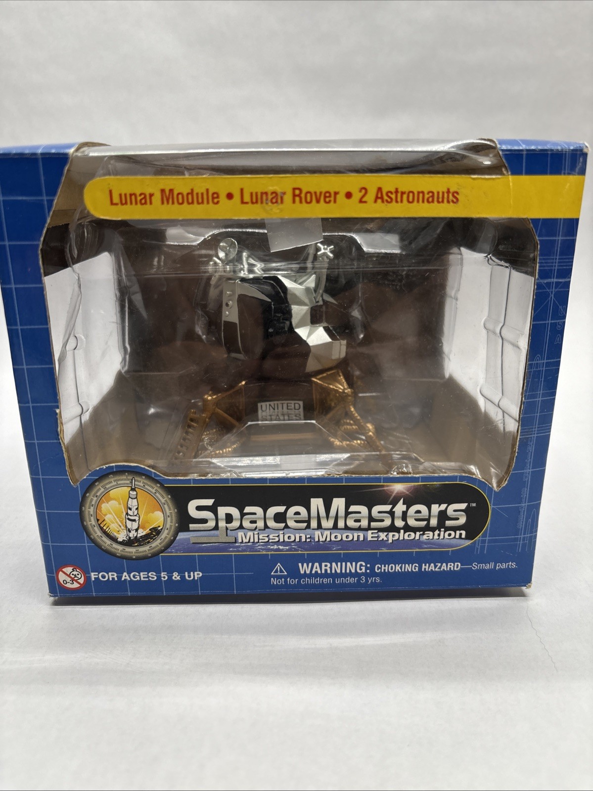 Space Masters Mission: Moon Exploration Lunar Module, Lunar Rover & 2 Astronauts