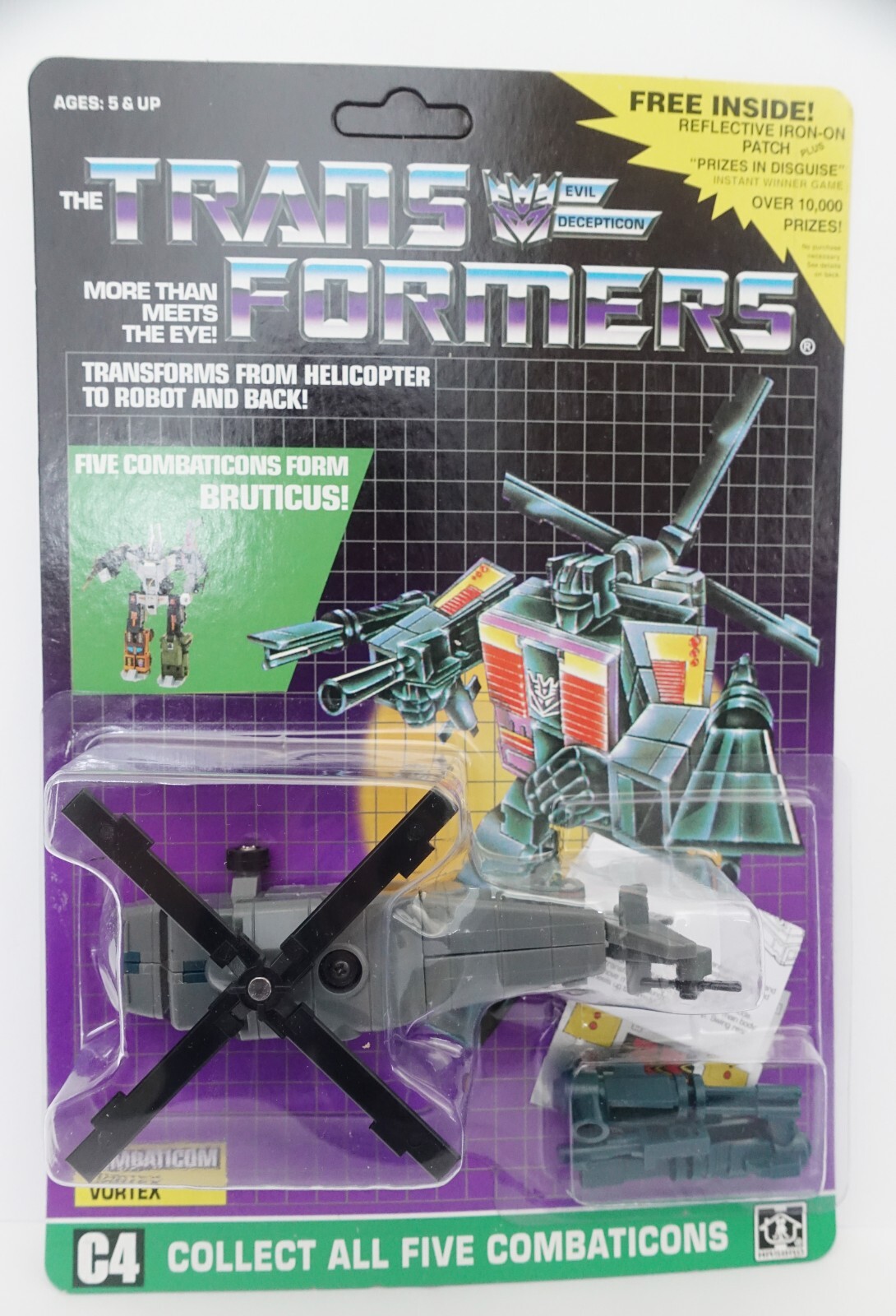 TRANSFORM G1 Reissue Carded Combaticon Bruticus Brand New Free Shipping