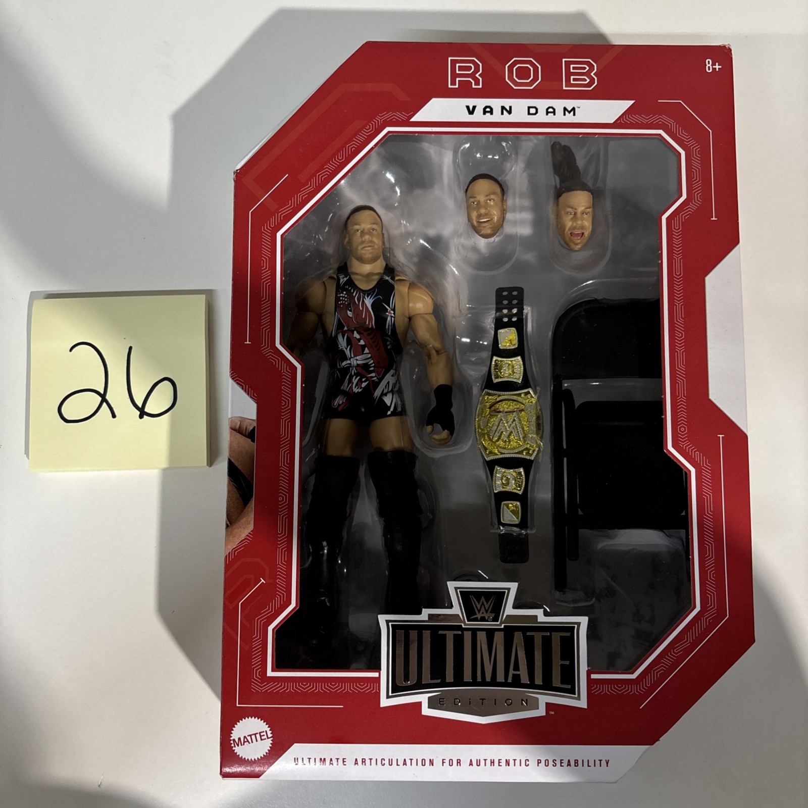 Mattel WWE Rob Van Dam Best of Ruthless Aggression Series 2 Ultimate Edition