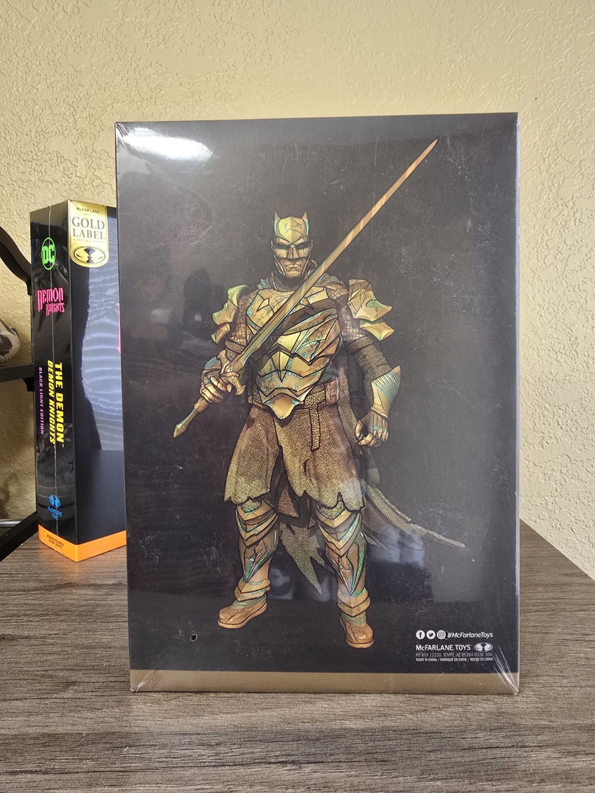 McFarlane Limited Edition Gold Label Collection Batman & Demon Lot of 2.