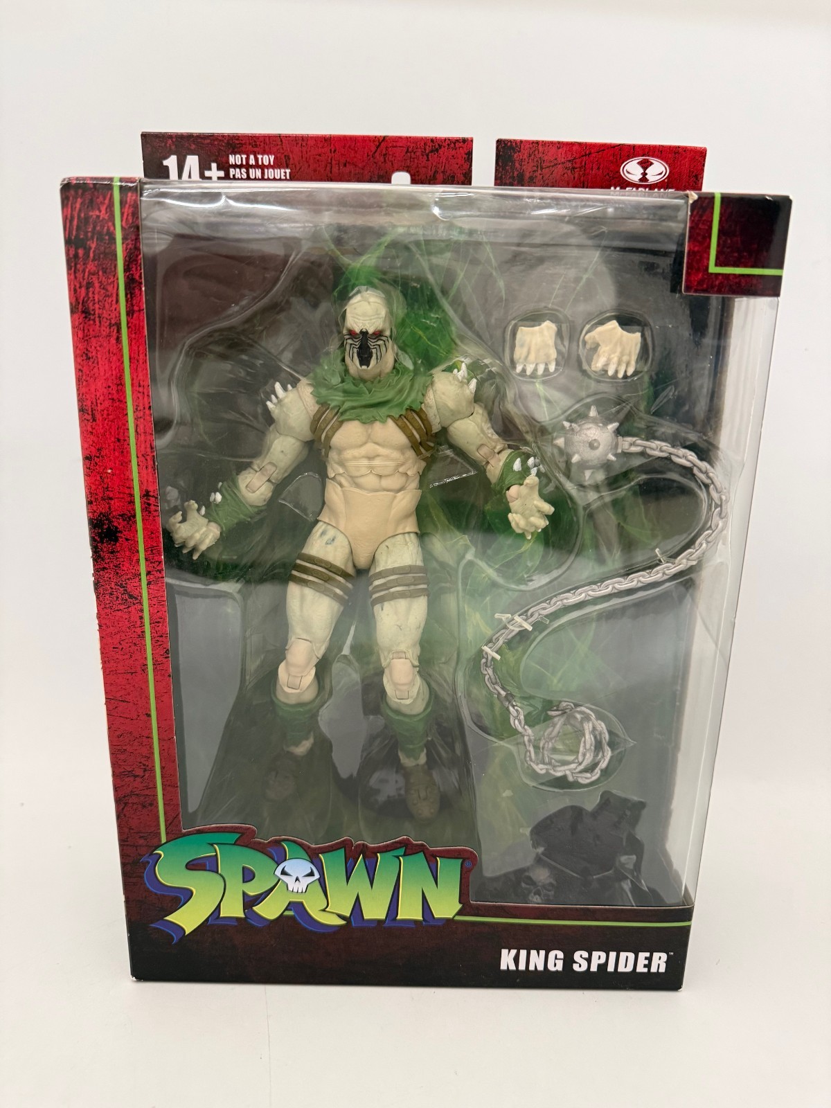 McFarlane Toys Spawn KING SPIDER 7&Prime; Action Figure Wave 4 NEW