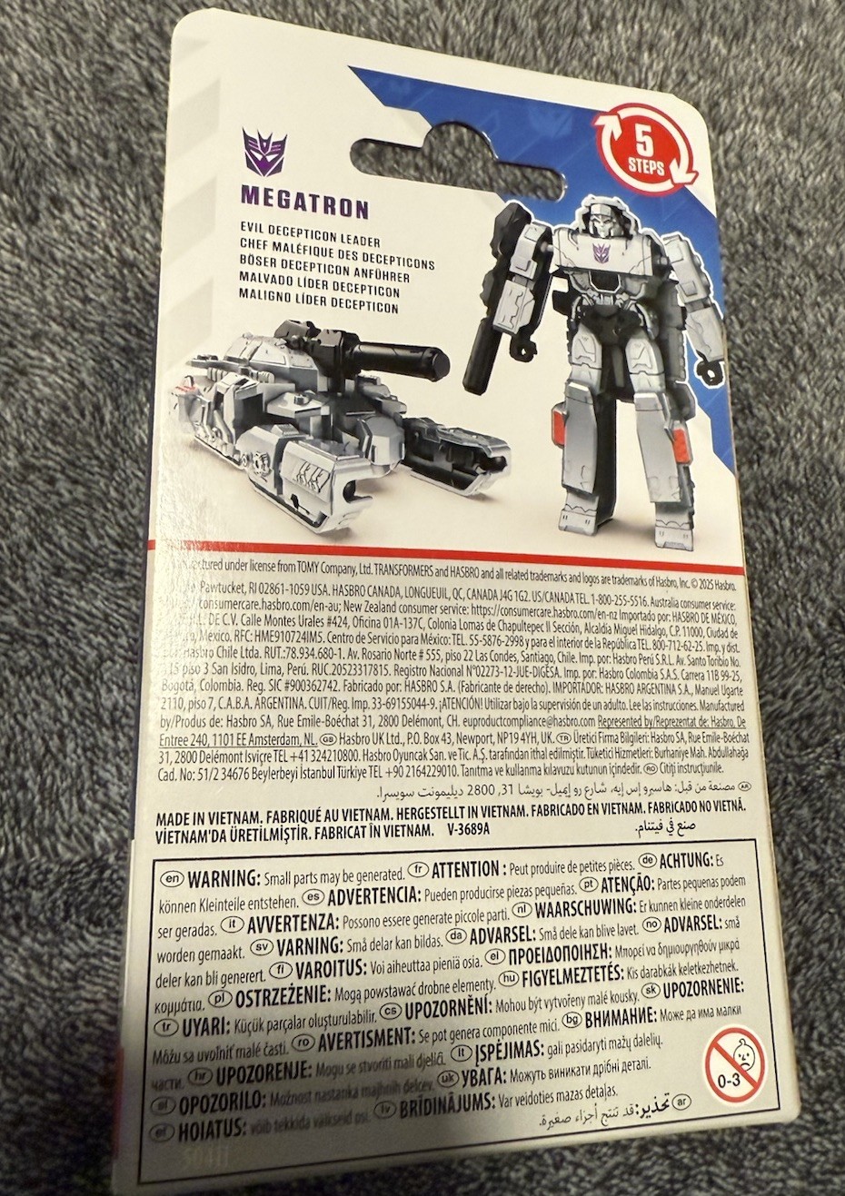 Transformers 2-in-1 Mini Figures Set of 5 | Hasbro New