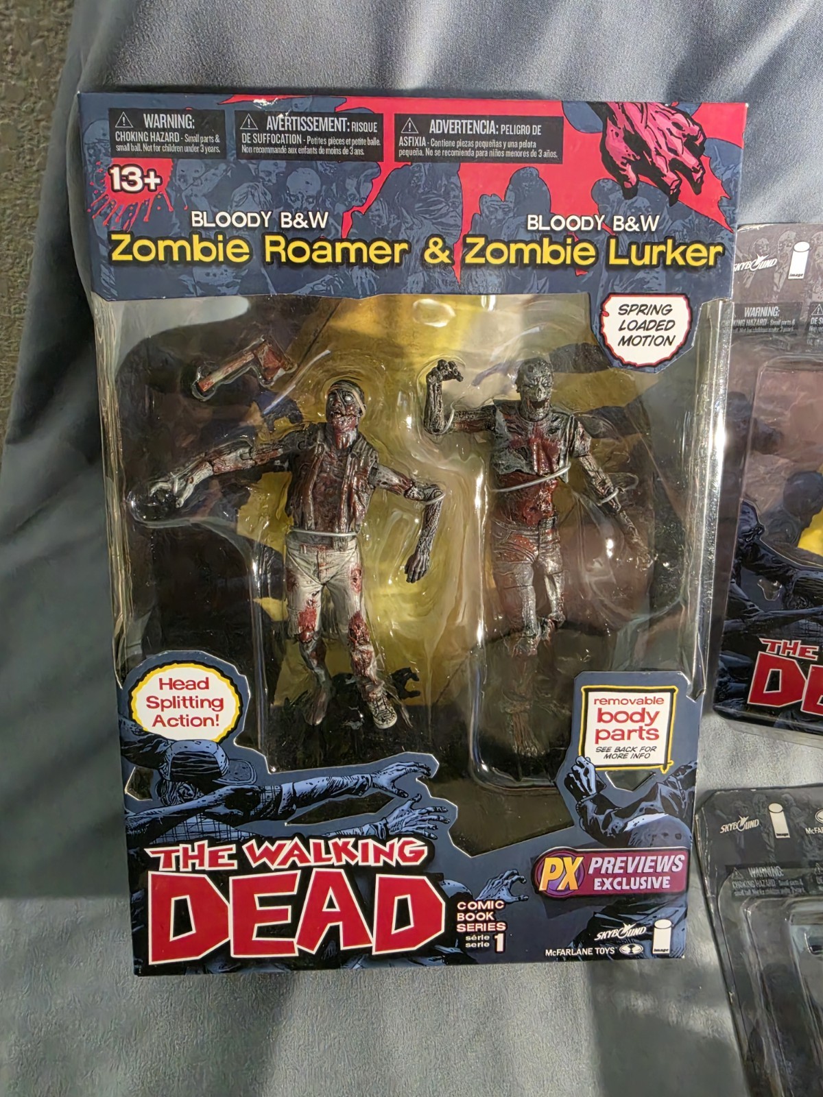 McFarlane Toys The Walking Dead Comic Book Series 1 and Boxed Sets Damaged Boxes
