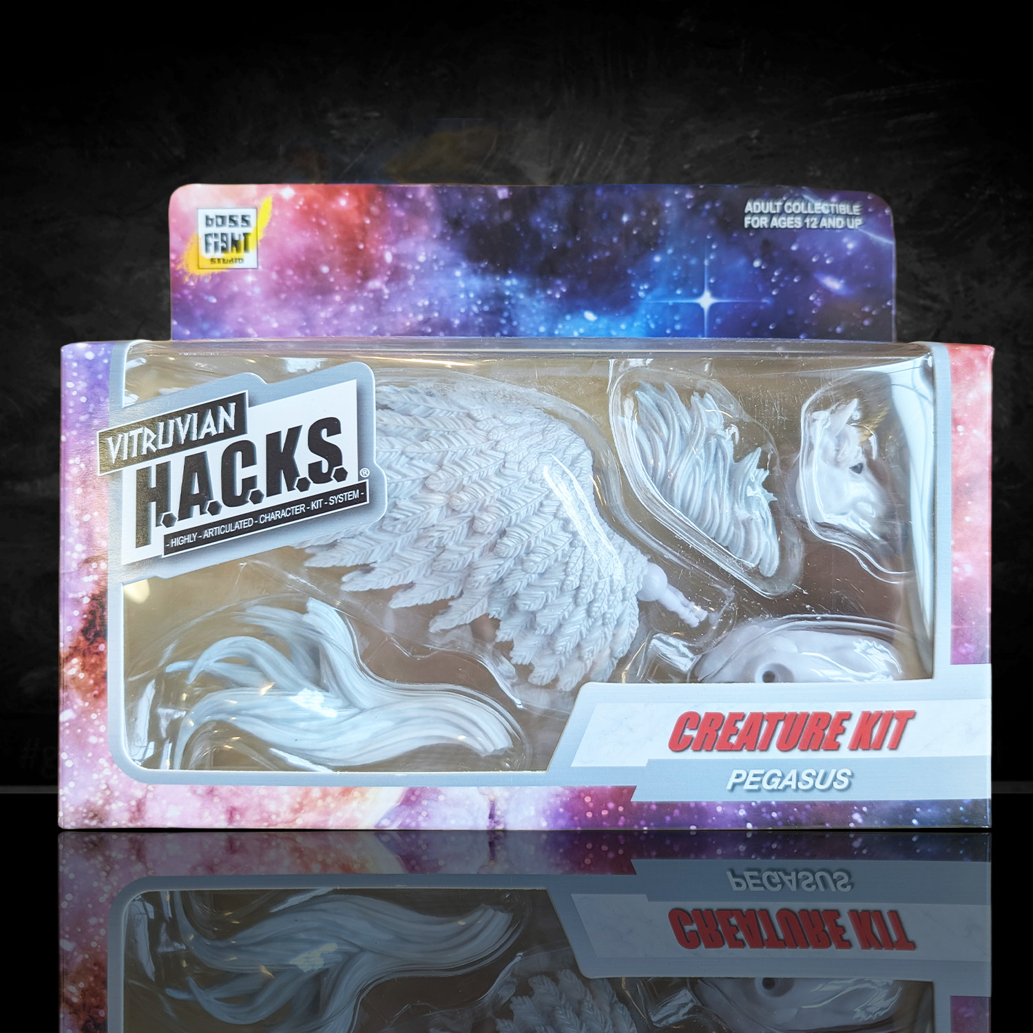 Mighty Steeds -Bright Pegasus & Unicorn Kit Action Figure Accessories