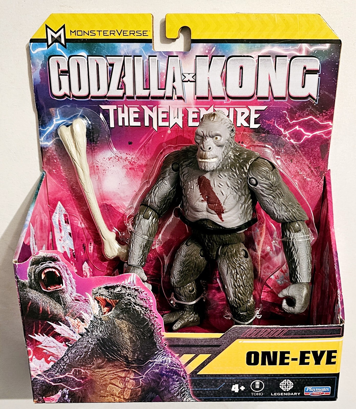MONSTERVERSE GODZILLA x KONG THE NEW EMPIRE ONE-EYE with BONE CLUB ACTION FIGURE