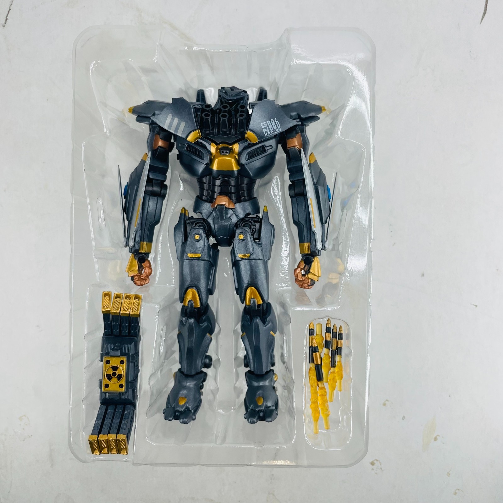 Crimson Typhoon Jaeger 7&Prime; Movable Action Figure Toy Statue Pacific Rim Gift Box