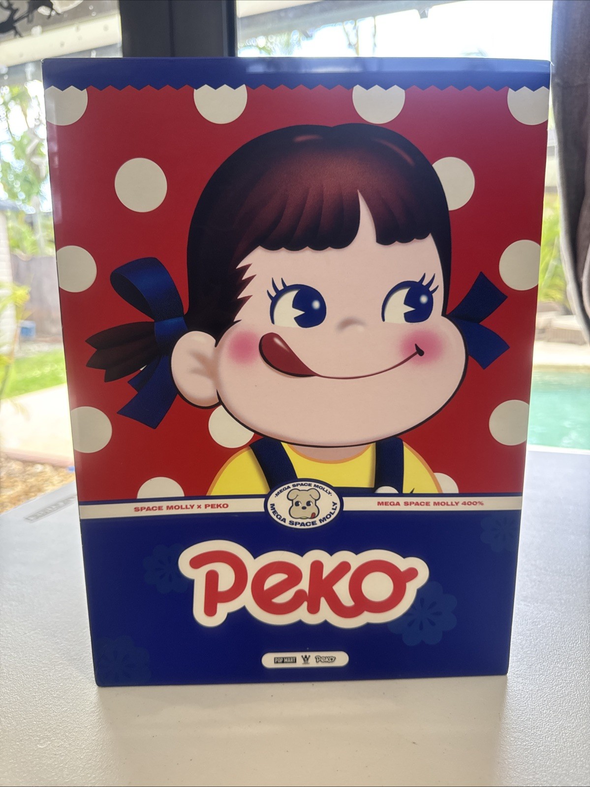 Authentic Pop Mart Mega Space Molly 400% PEKO. US Seller
