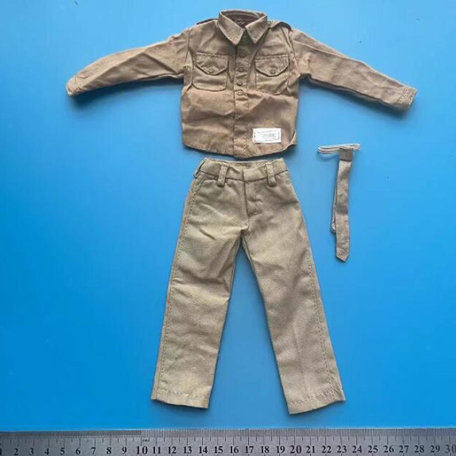 1/6 Male Figure Clothes Full Suit Training Uniform