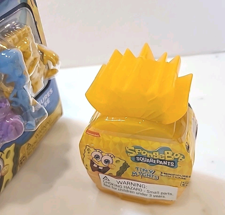Retail Store Display SpongeBob Square Pants Sealed Tiny Mights Blind Box Figures