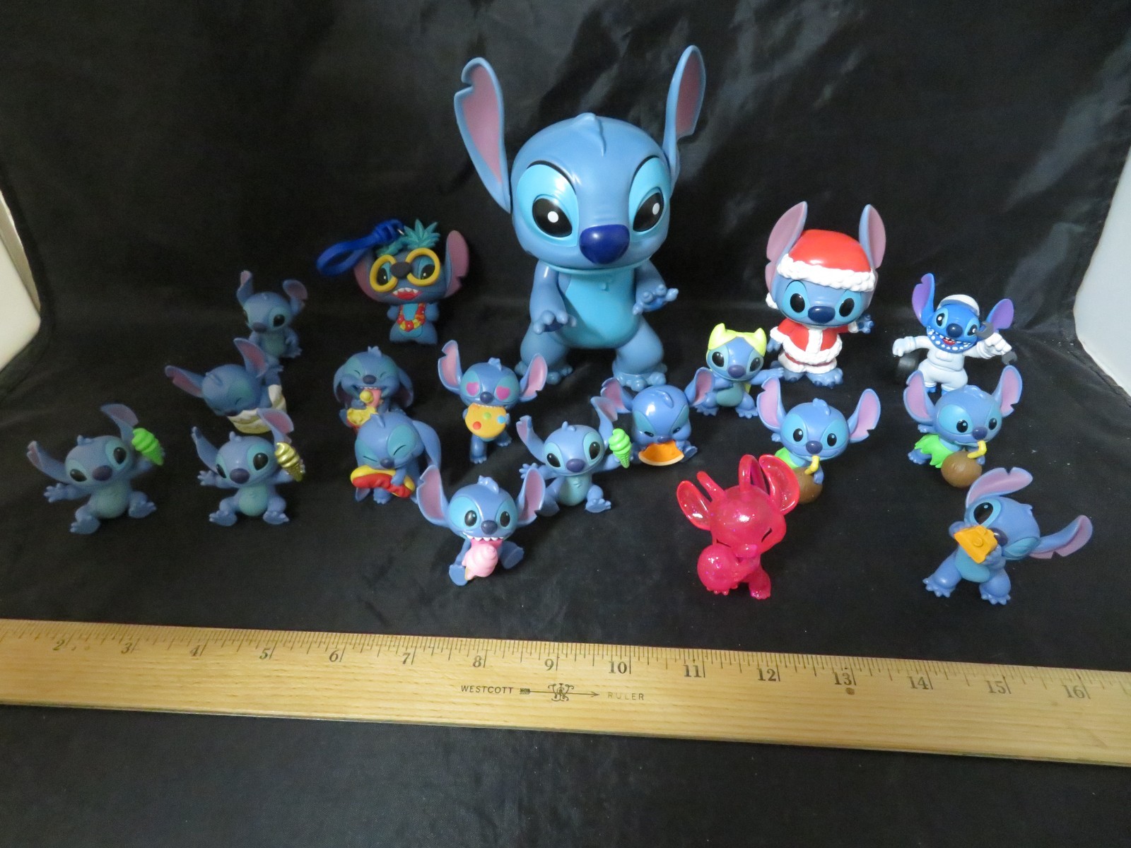 Lot of 19 Disney Stitch Funko Pop Interactive Works Feed me and Others