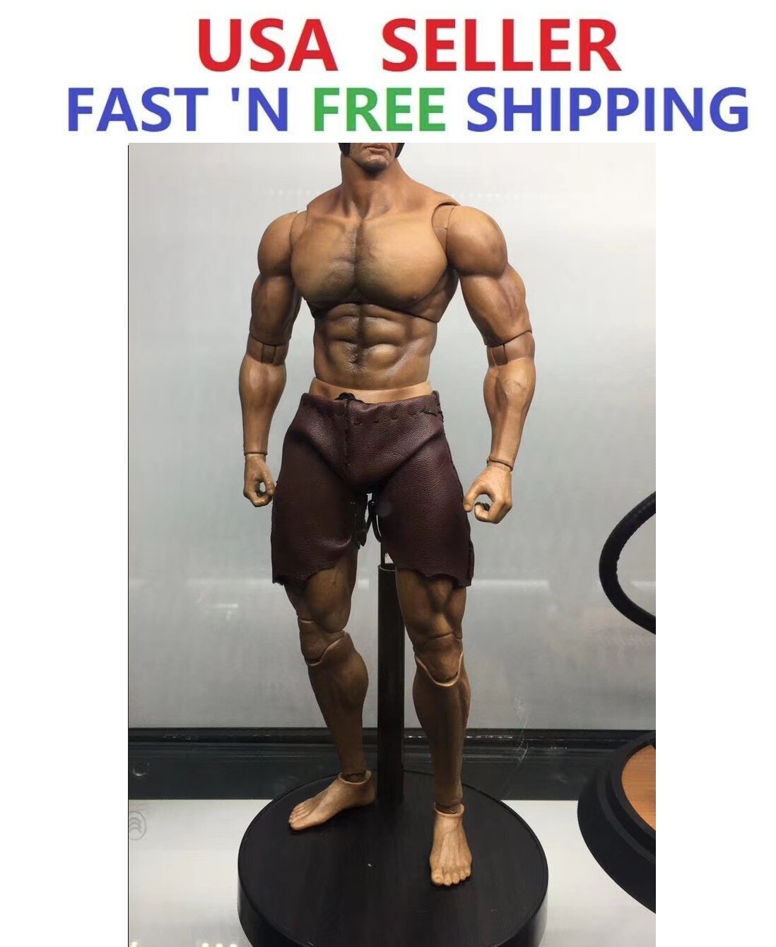 WORLDOX AT027 1/6 Durable Body Ripped Strong Man Male Action Figure 13 » TALL