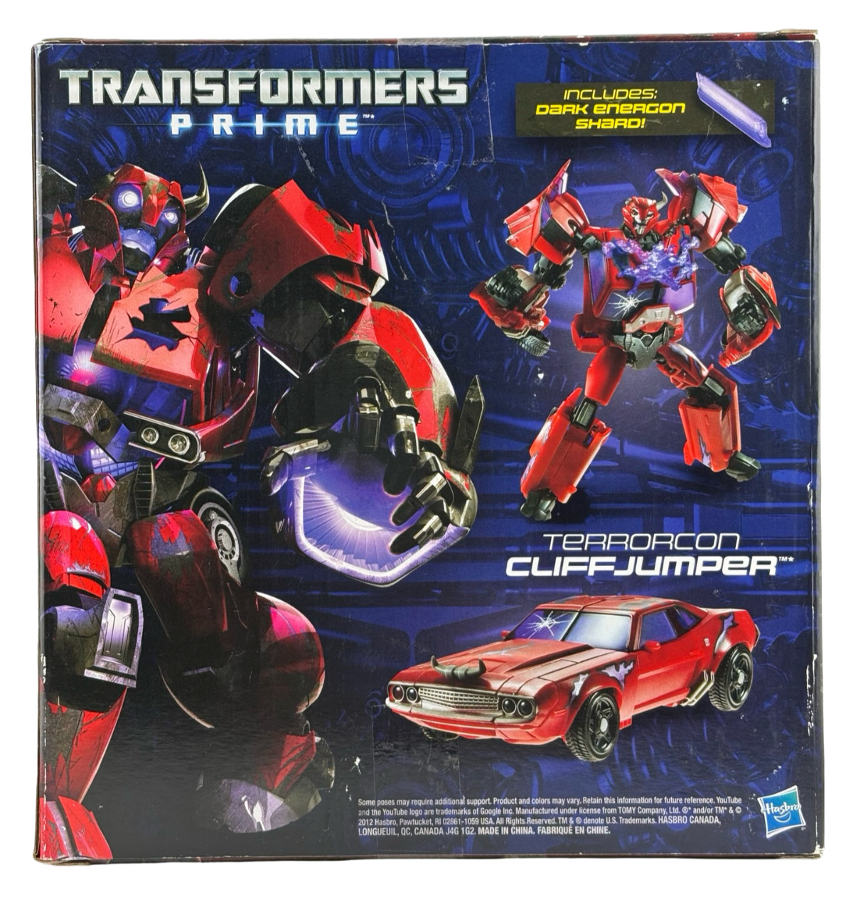 Transformers Prime SDCC 2012 Exclusive Terrorcon Cliffjumper Rare MISB NIB