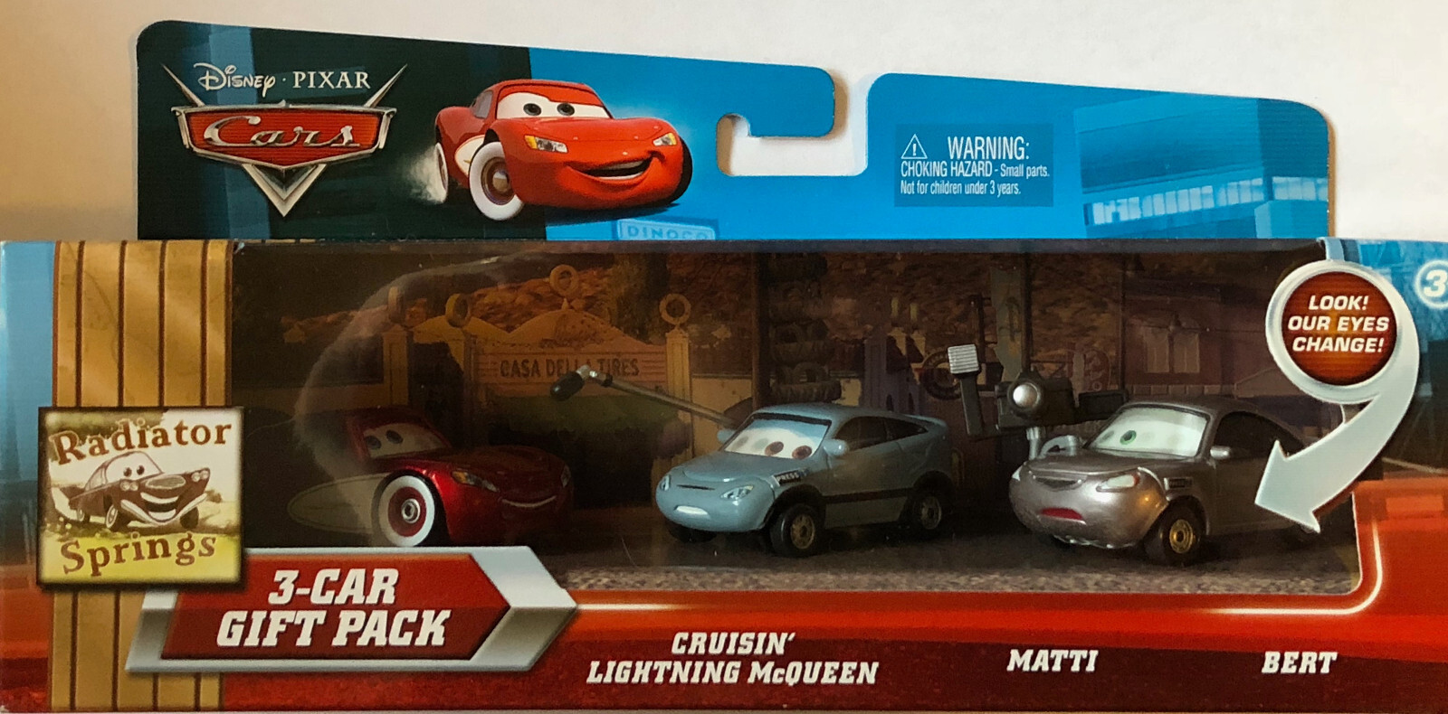 Disney Pixar Cars 3 packs Radiator Spring Classic 3-car Gift Packs Toon U pick