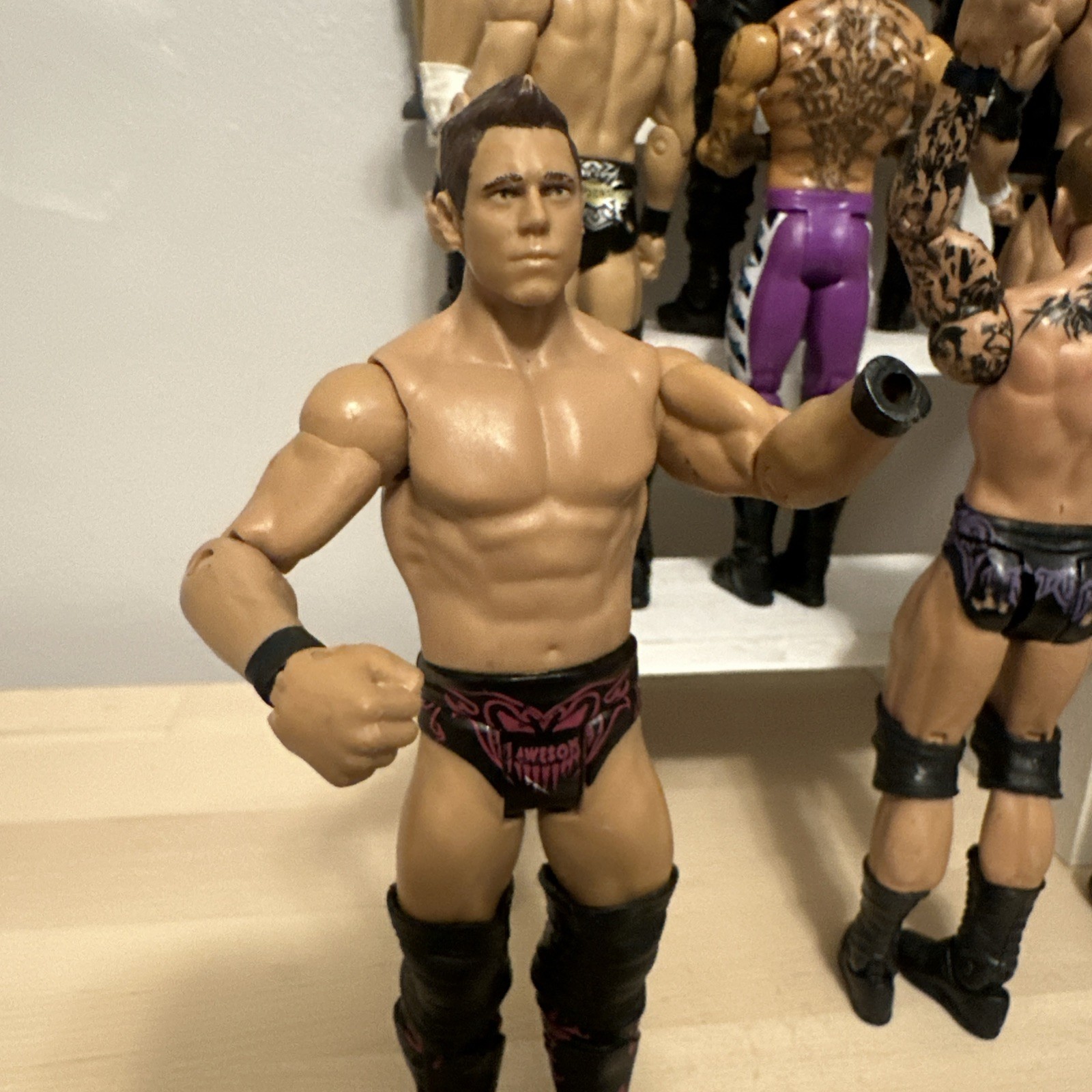 WWE MATTEL Basic Roman Reigns Edge John Cena CM Punk Rey Mysterio Lot Of 12