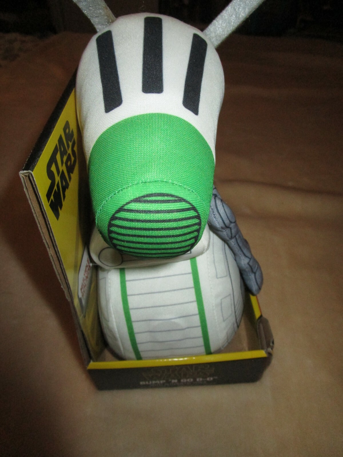 Star Wars Bump &lsquo;N Go D-O Plush 9 Inch NIB Toy Figure Ready to Roll & Make Sounds