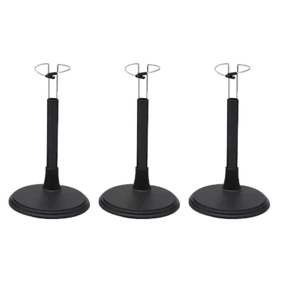 US 3Pcs Doll Stand Base Holder C Type for 8&Prime; ~ 12&Prime; Action Figures Toy Collection