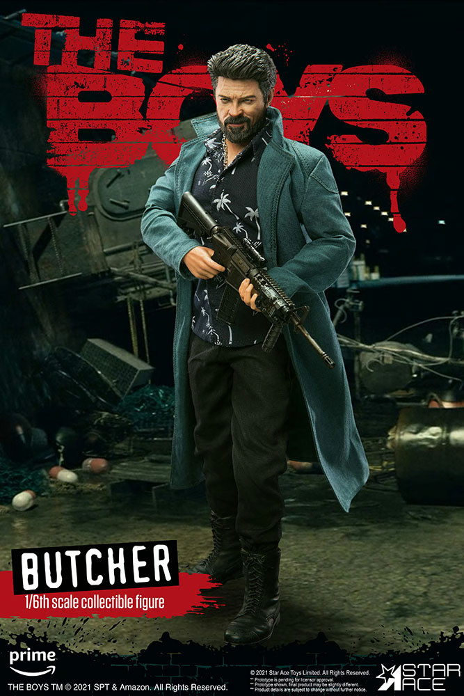 Billy Butcher Deluxe Sixth Scale Figure Star Ace Toys Ltd 1/6 th scale