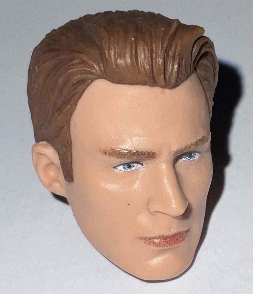 Marvel Legends CAPTAIN AMERICA HEAD Steve Rogers Chris Evans Avengers Endgame