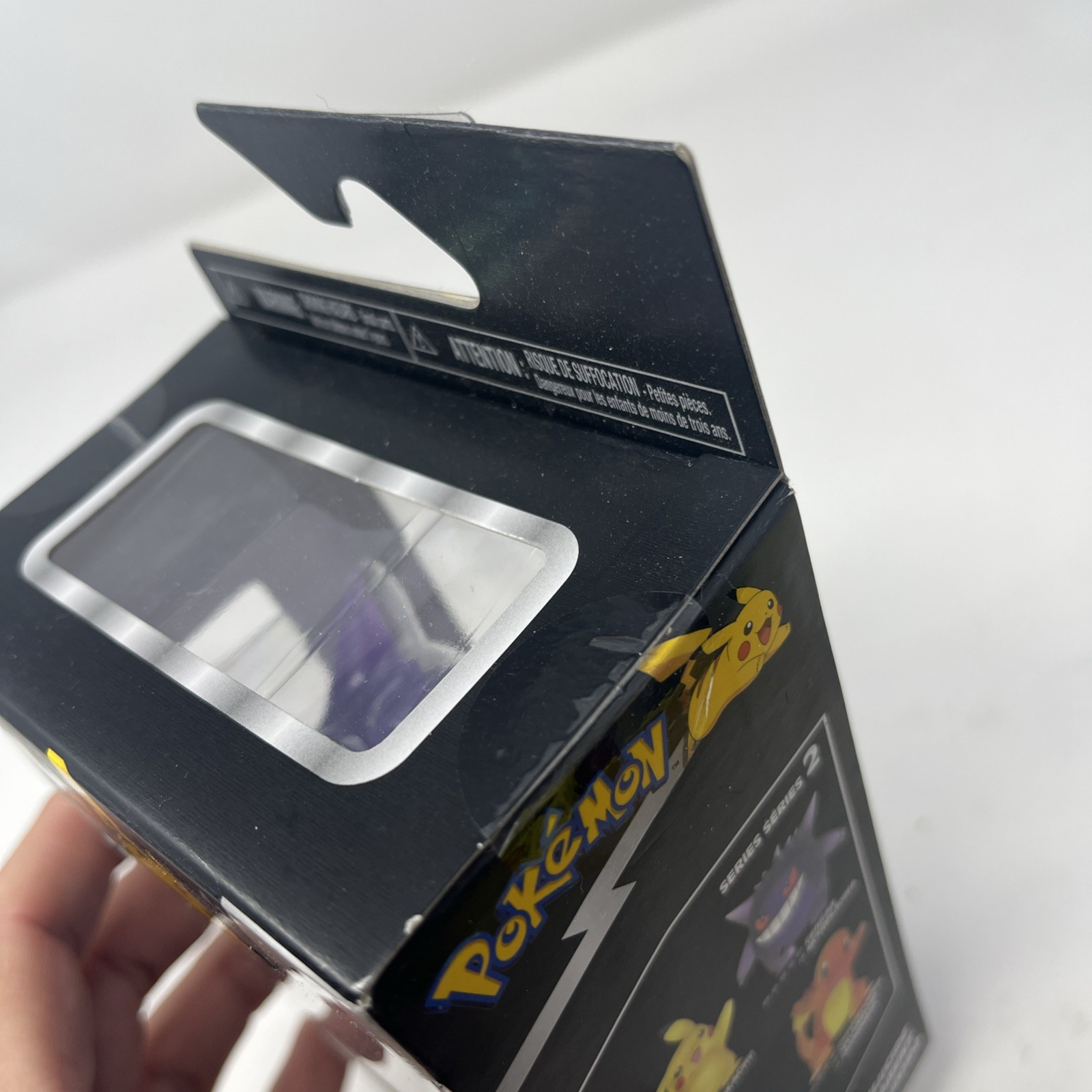 Pokemon Select Translucent Gengar Series 2 Figure Jazwares New in Box Limited