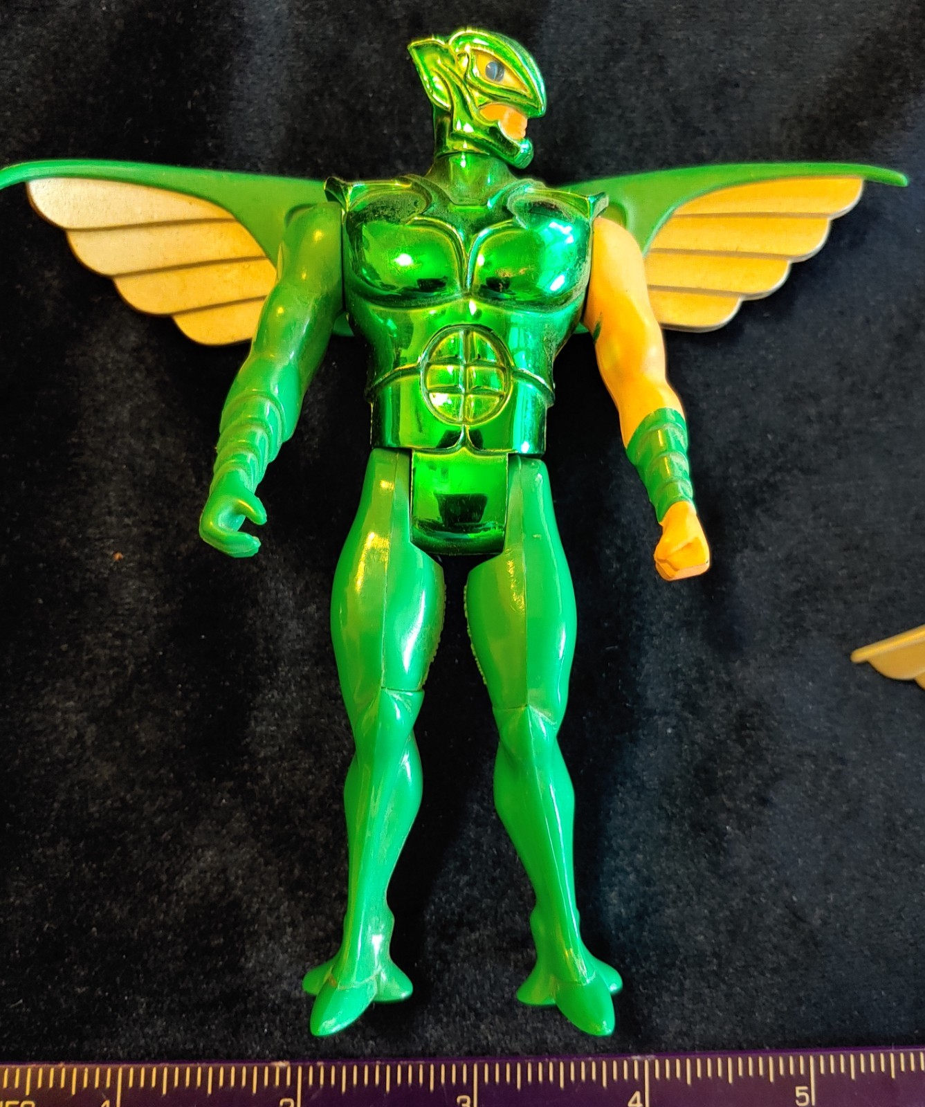 Vintage 1986 Kenner Silverhawks Flashback Figure Complete w/ Backlash Bird