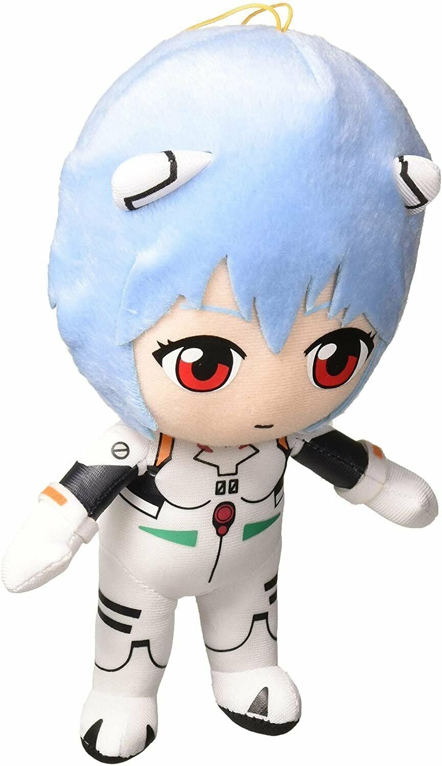 Great Eastern Evangelion GE-52302 Rei Plugsuit Stuffed Plush, 8&Prime;, Multi-Colored