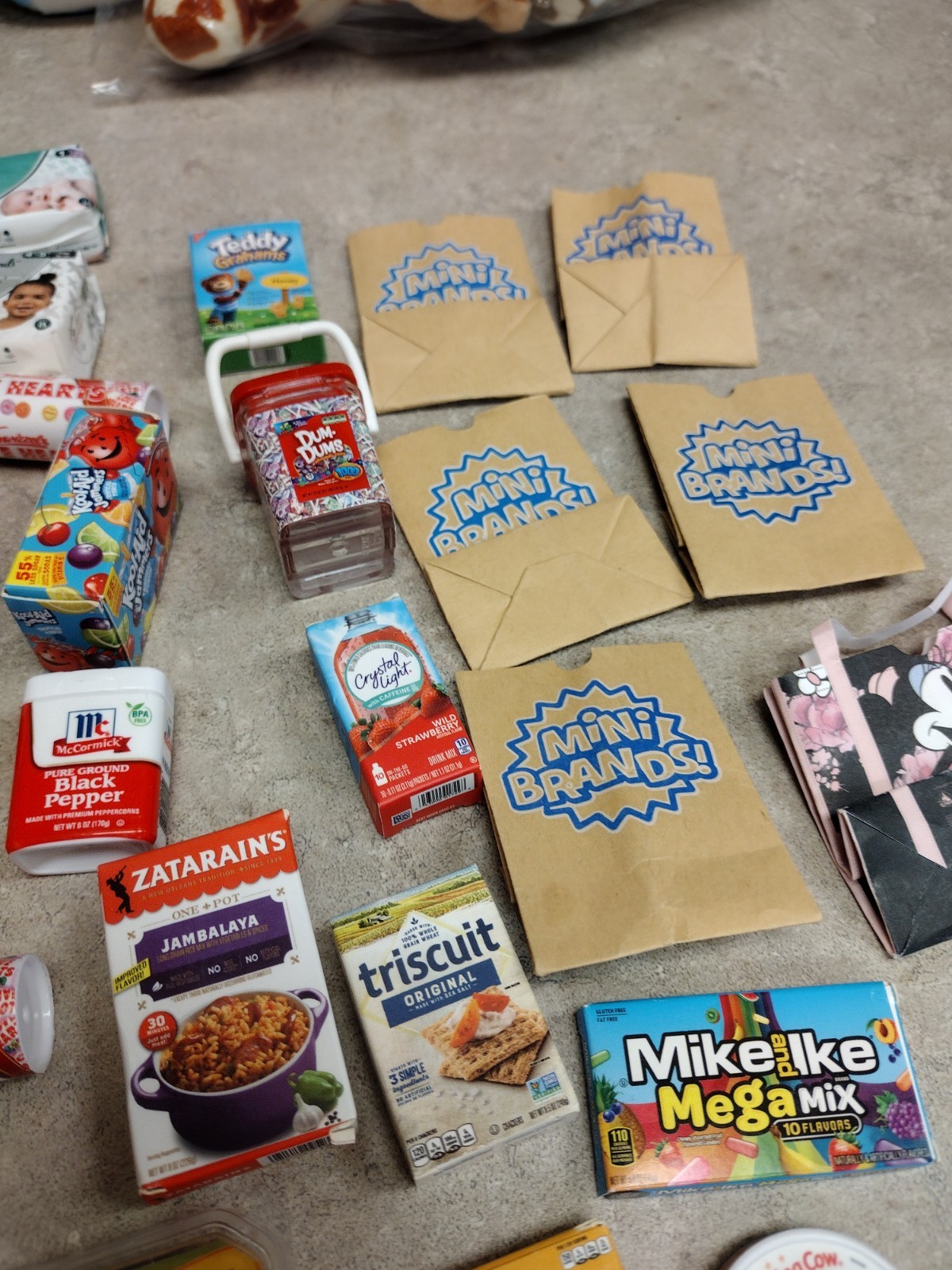 Huge Zuru Surprise Mini Brands! Lot Of 69 Pieces Total! food candy toys and more