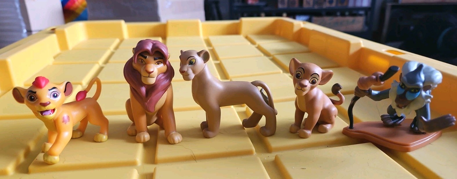 2019 Just Play Disney The Lion King 3 Piece Collectible Figure Set & 2 Others