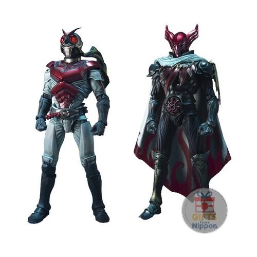 Tamashii Nations S.I.C. Vol.41 Kamen Rider X & Apollo Geist Action Figure New
