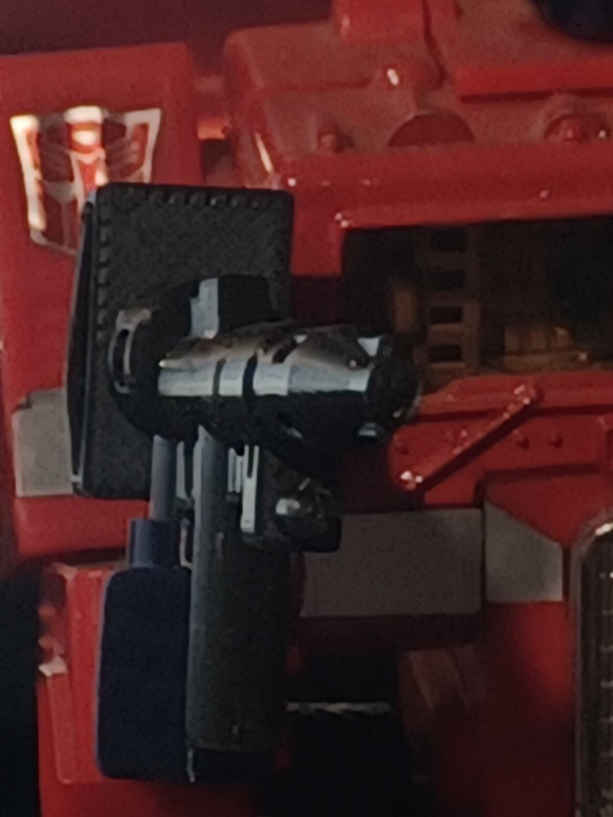 Transformers G1 Optimus Prime 3D Printed Replacement Gun Upgraded With 2 Post ML