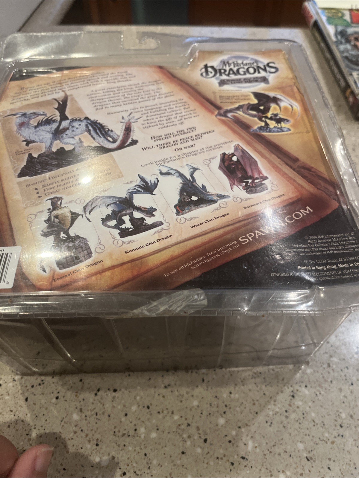 Mcfarlane Dragons The Fire Clan Dragon – Quest For Lost King Figure