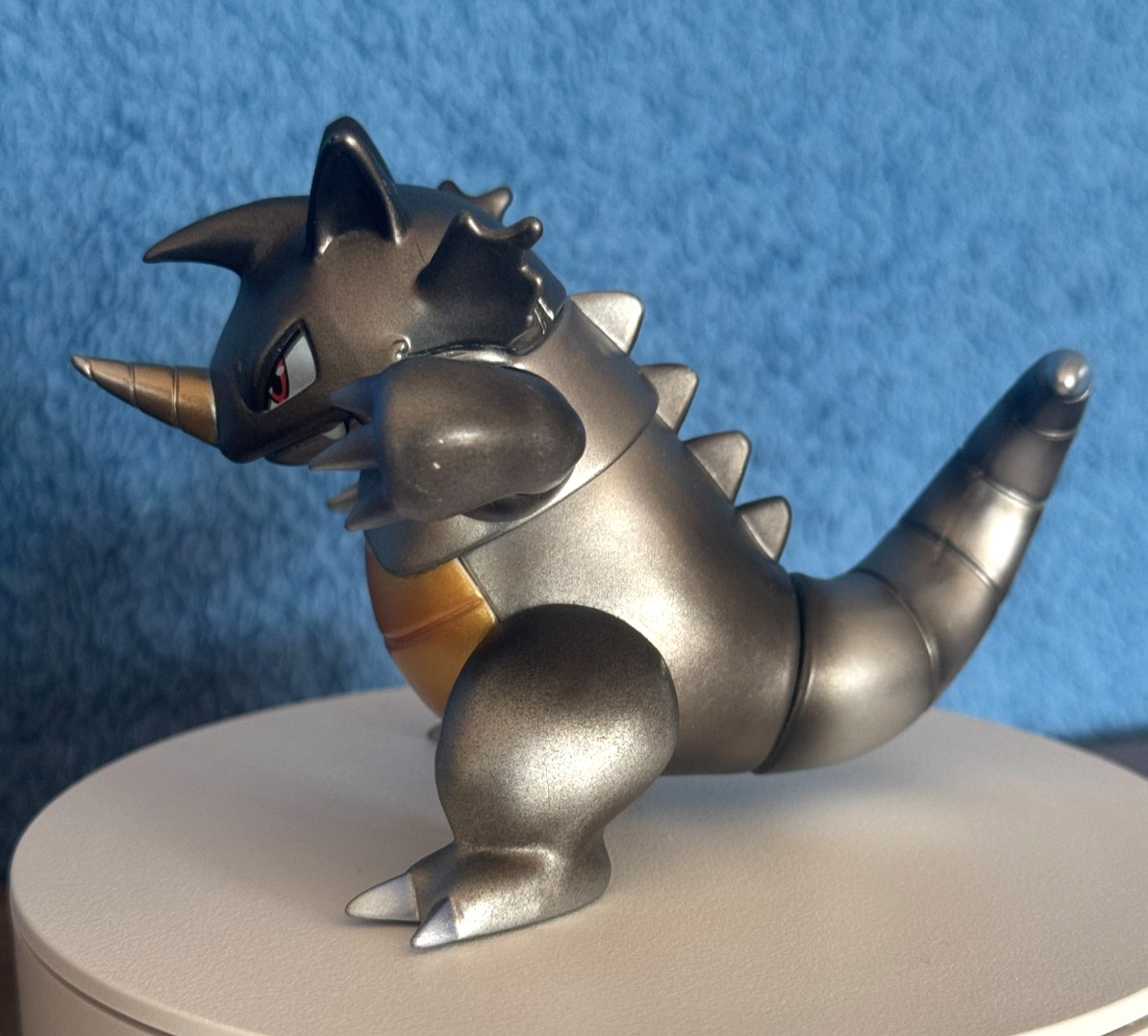 Ground/Rock Type Pokemon – Generation I – RHYDON (Gray) – by BANDAI – NEW