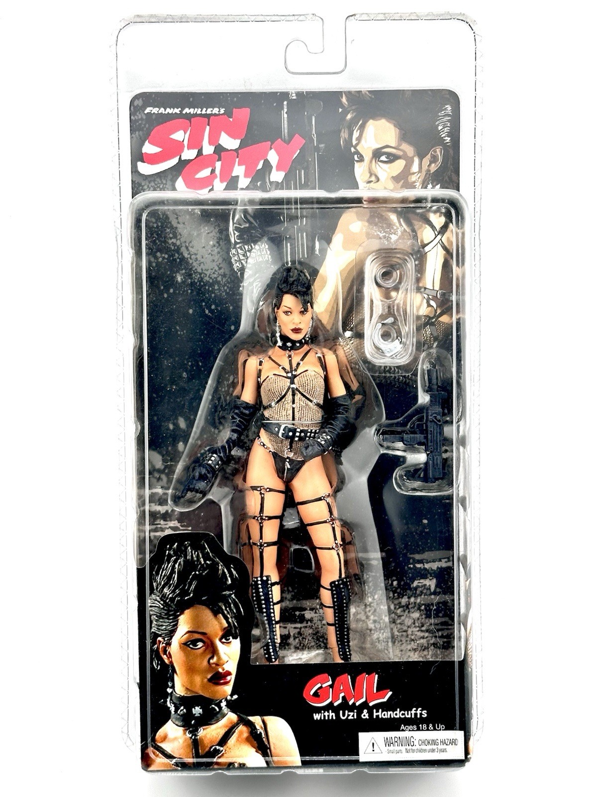 2005 NECA Sin City GAIL Figure Frank Miller Color Version Series 1 NEW SEALED