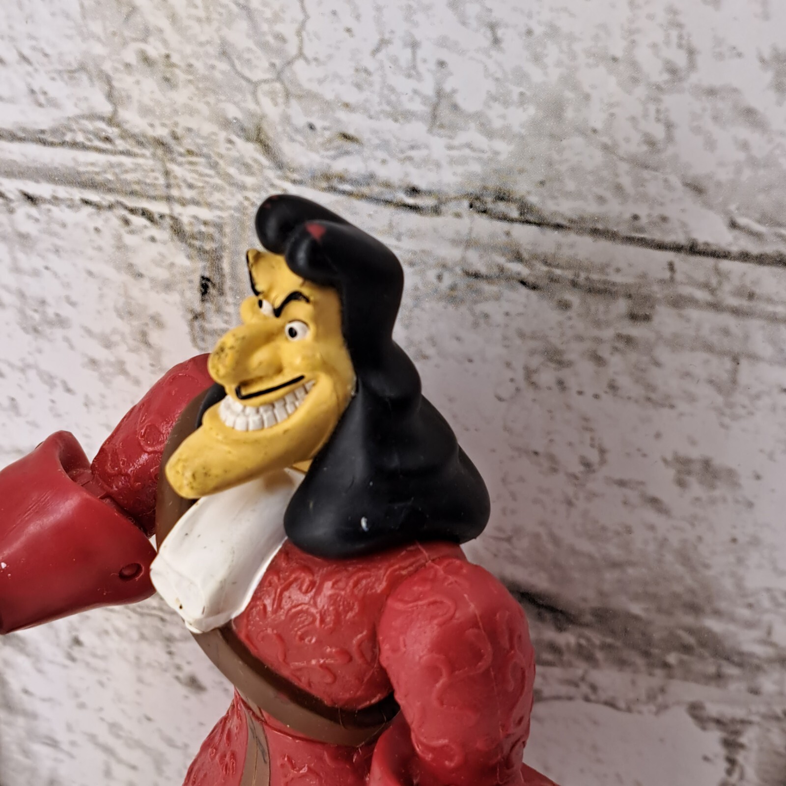 Disney Store Adventurers Captain Hook Action Figure 1999 Peter Pan Hook & Sword