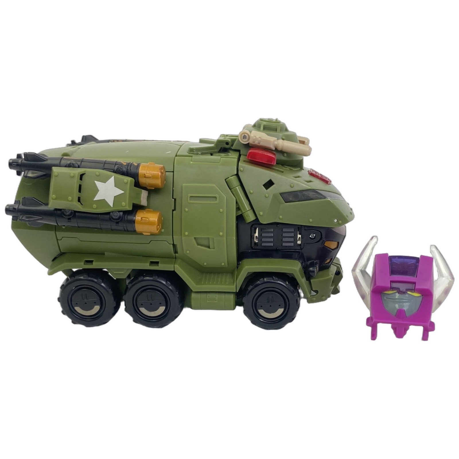 Transformers Animated Bulkhead Action Figure Leader Class Complete Hasbro Used