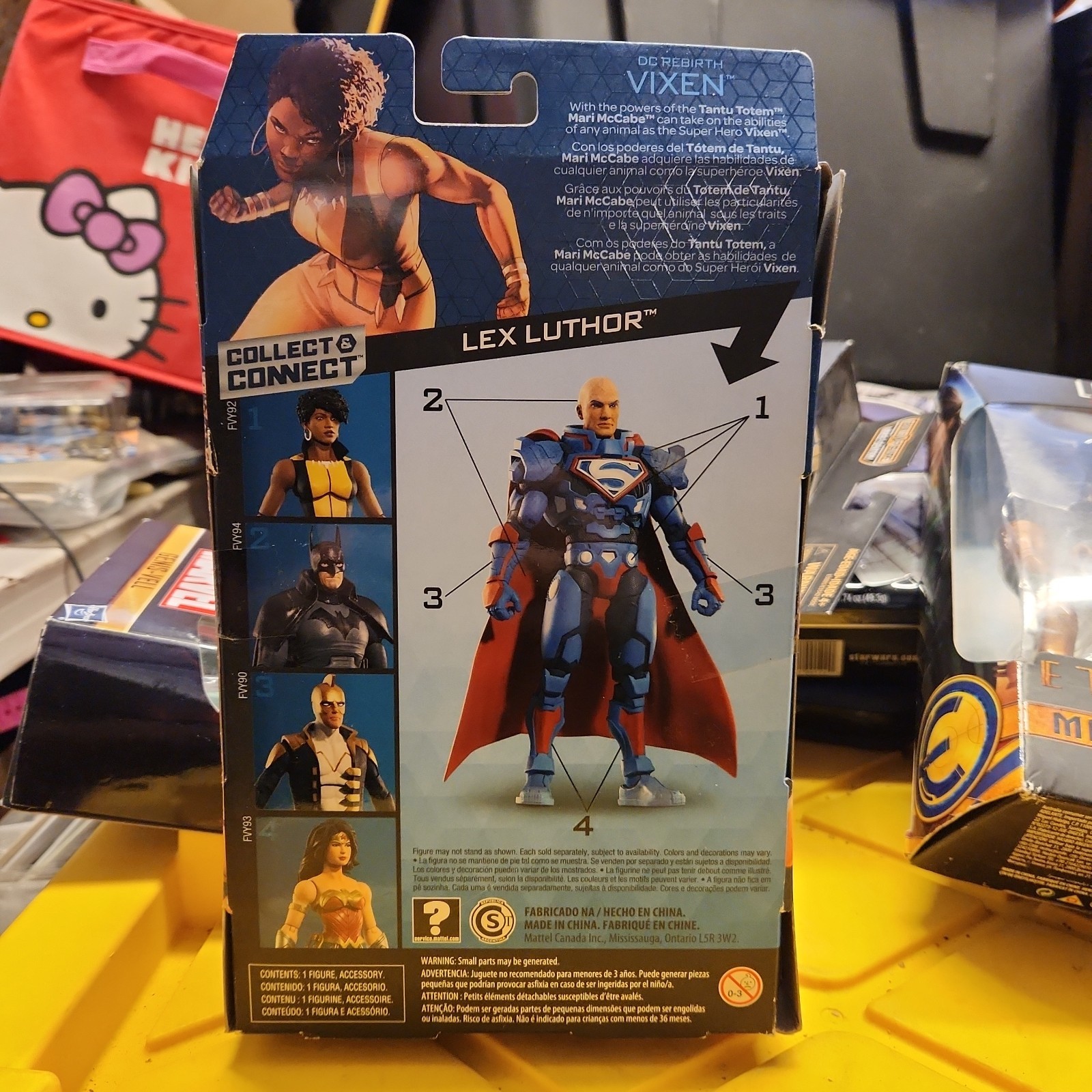 NEW 2018 DC Comics 6” Multiverse Vixen (Lex Luthor CNC) READ